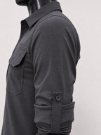 Men's AeroFlex Cargo Shirt – Grey | The Adventure Hut