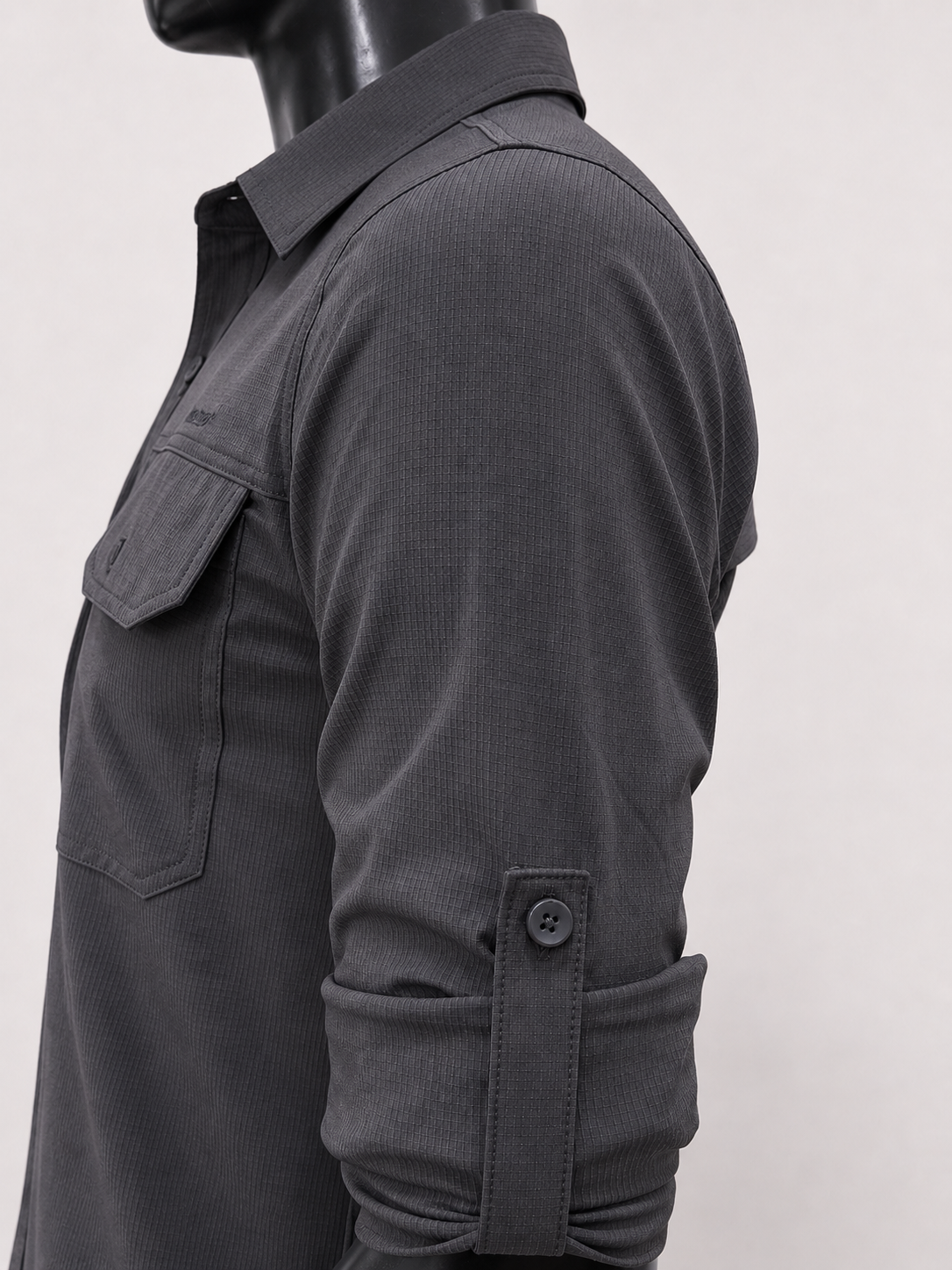 Men's AeroFlex Cargo Shirt – Grey | The Adventure Hut