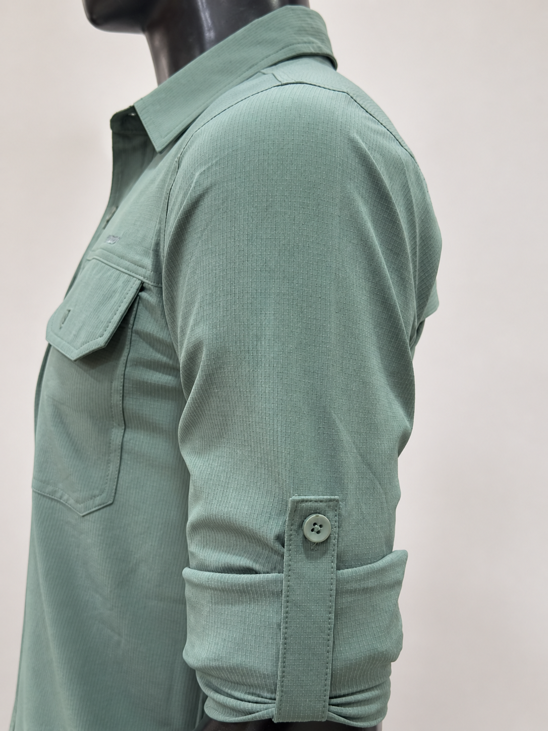 Men's AeroFlex Cargo Shirt – Sage Green | Tactical Outdoor Shirt