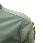 Men's Tactical Combat Shirt – Short Sleeve Half Zip with Sleeve Pockets | Olive Green