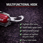 Traveller Multitool Folding Pocket Tool | Stainless Steel | Camping, Hiking & Everyday Carry | The Adventure Hut