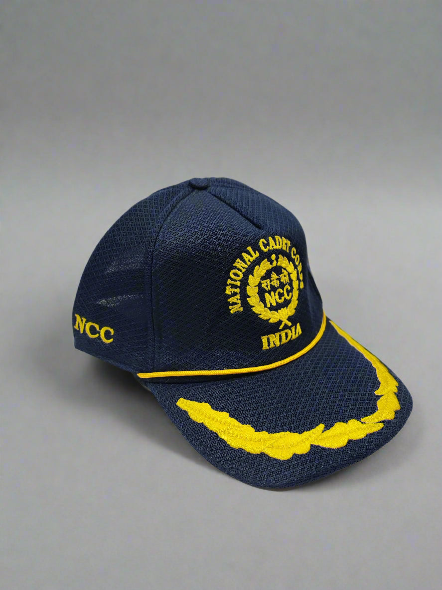 NCC CAP NETTED WITH SILK EMBROIDERY