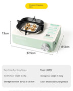 Portable Camping Gas Stove – 6000W Multi-Flame 5 Burner | LPG, Butane & Propane