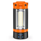 Portable Camping Light with Stand – 6ft Tripod, 3 LED Heads, 2500 Lumens Rechargeable