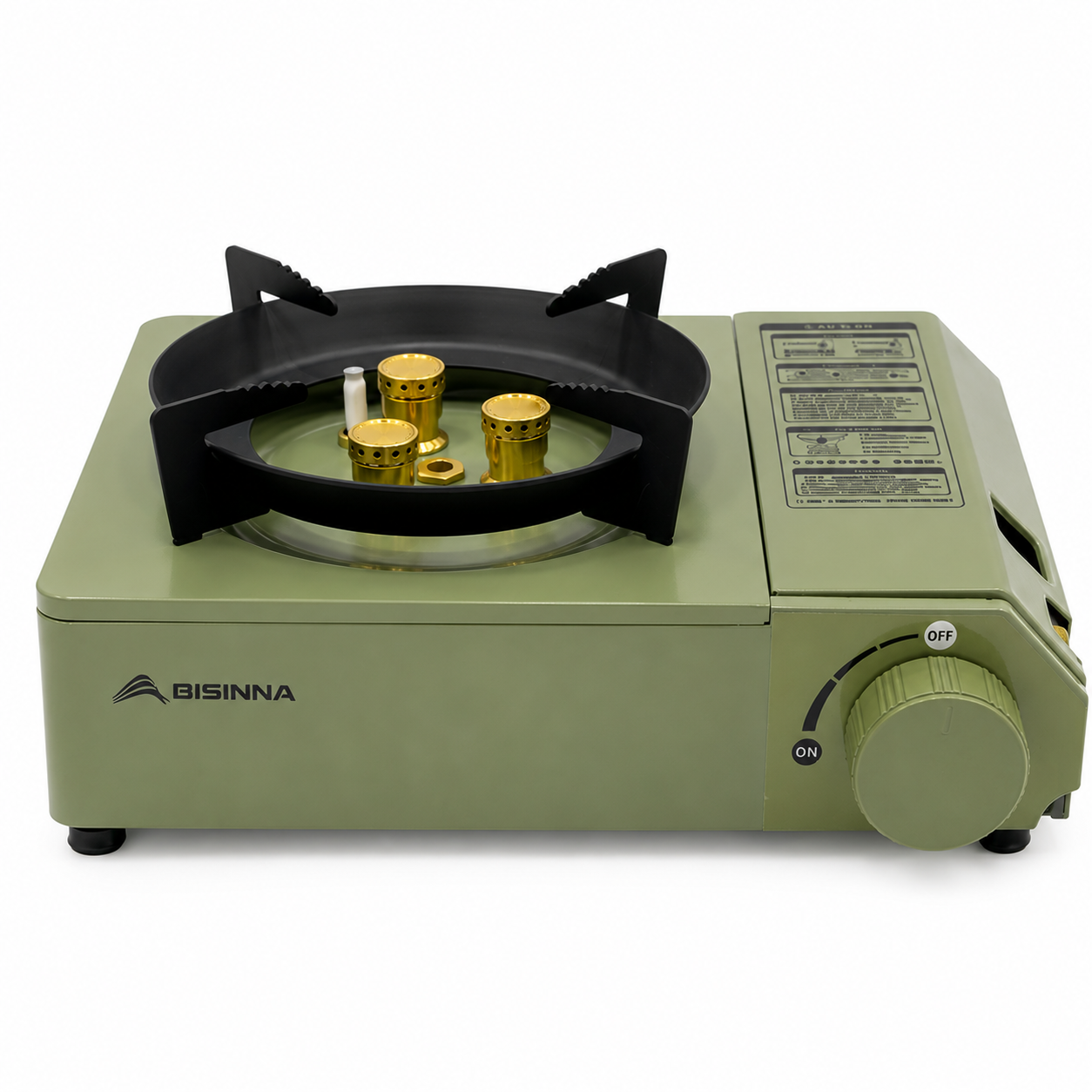 Portable Dual Fuel Camping Gas Stove (3.5kW) – Butane & LPG Outdoor Cooking Stove - THE ADVENTURE HUT
