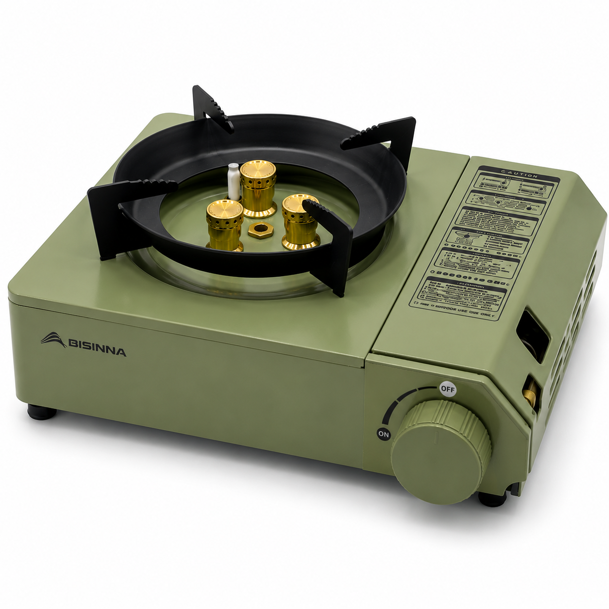 Portable Dual Fuel Camping Gas Stove (3.5kW) – Butane & LPG Outdoor Cooking Stove - THE ADVENTURE HUT