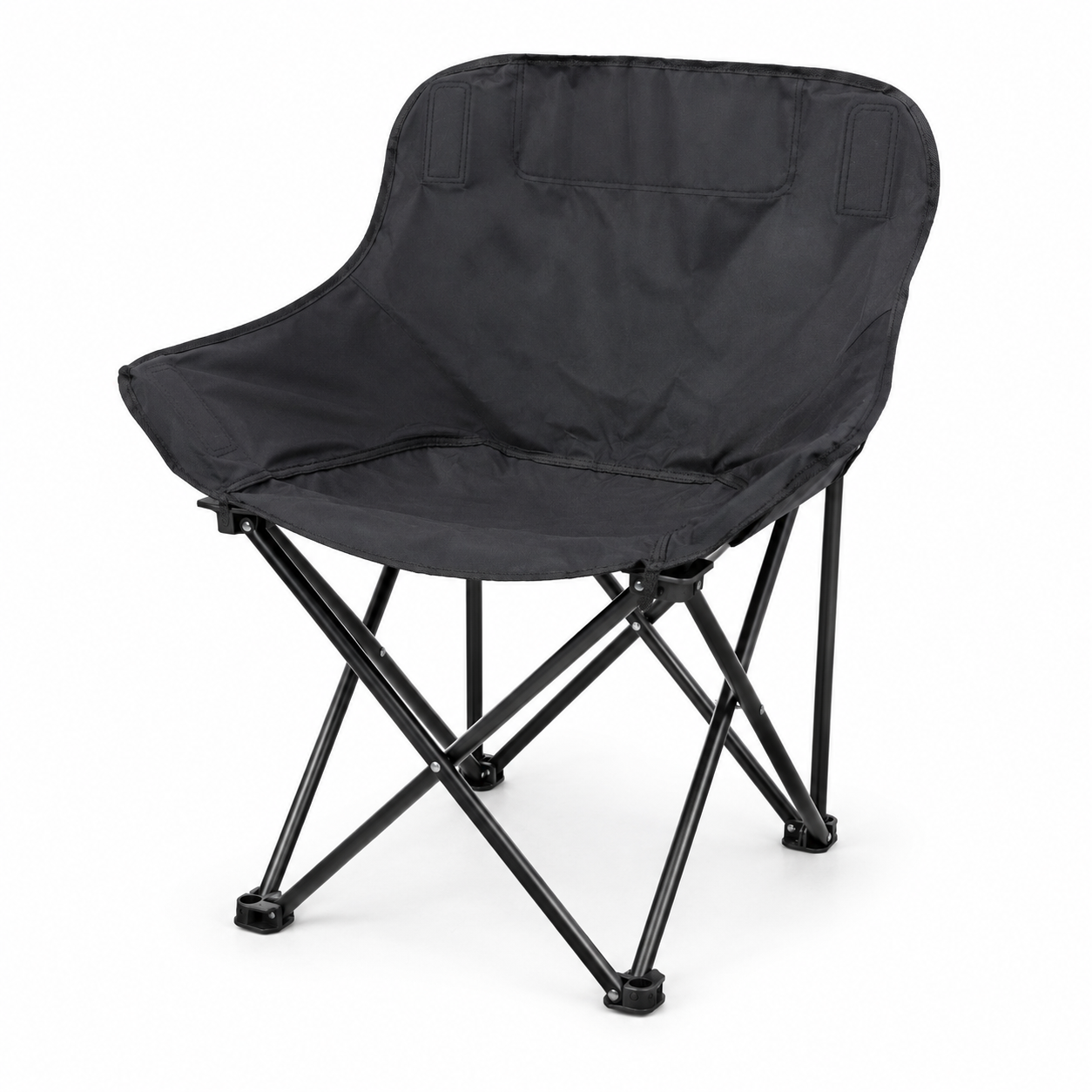 Portable Folding Camping Chair with Armrest & Storage Pocket – Lightweight Outdoor Chair for Camping, Fishing, Hiking & Beach