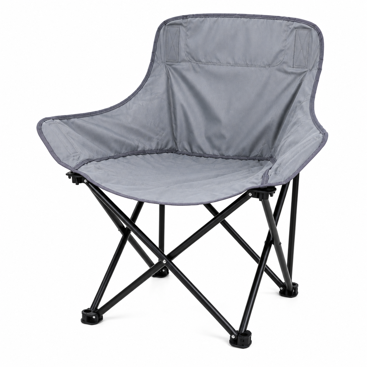 Portable Folding Camping Chair with Armrest & Storage Pocket – Lightweight Outdoor Chair for Camping, Fishing, Hiking & Beach