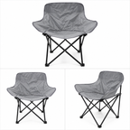 Portable Folding Camping Chair with Armrest & Storage Pocket – Lightweight Outdoor Chair for Camping, Fishing, Hiking & Beach