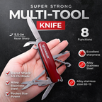 Traveller Multitool Folding Pocket Tool | Stainless Steel | Camping, Hiking & Everyday Carry | The Adventure Hut