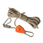 Tent Guy Ropes | Camping Cord Pulley System,Reusable Tent Tie Downs Rope Hanger - The Adventure Hut