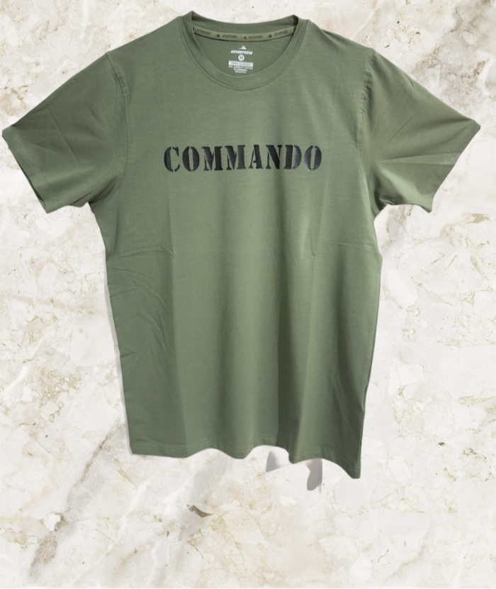 ADVENTURE HUT GREEN COMMANDO DRY COOL TEC T-SHIRT - The Adventure Hut