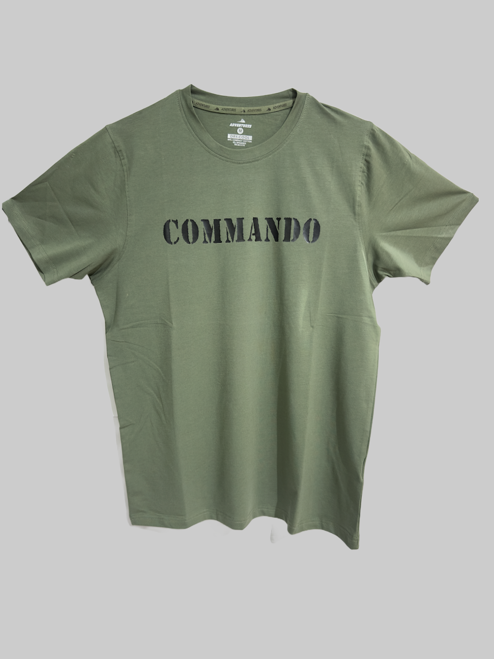 ADVENTURE HUT GREEN COMMANDO DRY COOL TEC T-SHIRT - The Adventure Hut