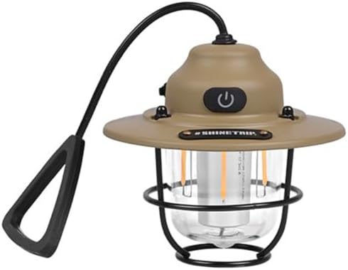 Retro Hanging LED Camping Lantern | Type-C Charging | 80H Battery | 4 Lighting Modes | THE ADVENTURE HUT