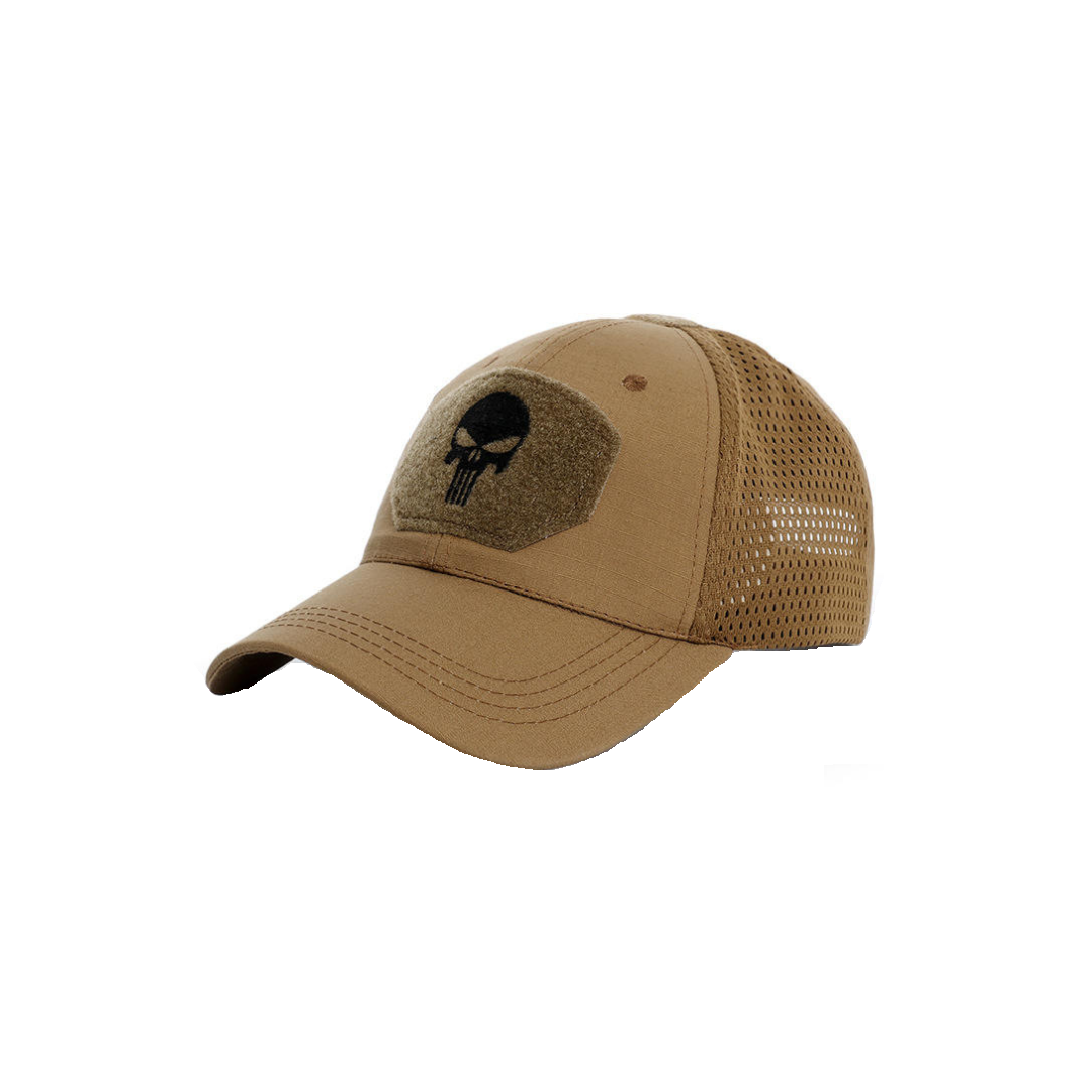 Tactical Operator Cap – Coyote Brown Patch Cap [NET] | The Adventure Hut