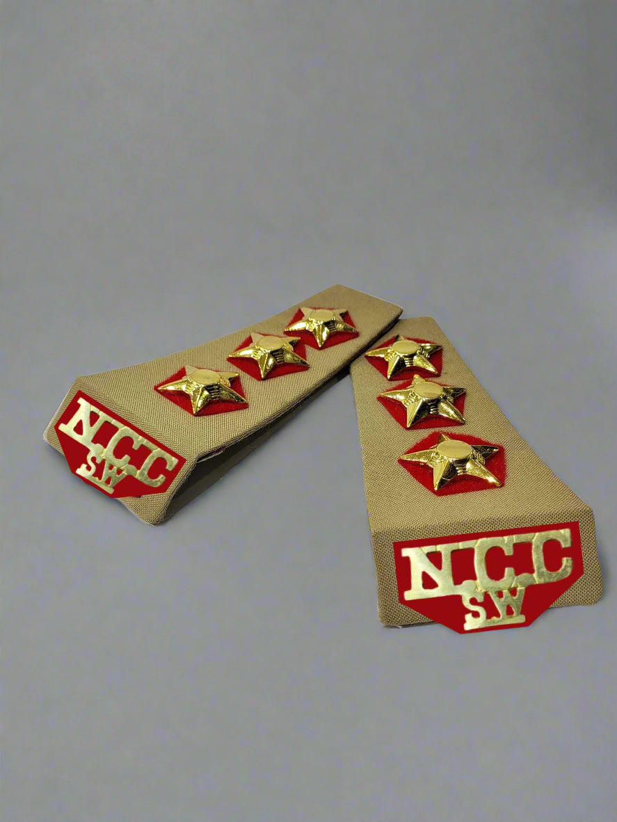 NCC SW ANO RANKS ON LIGHT FLAP - The Adventure Hut