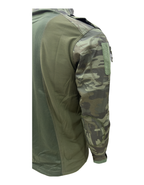 Tactical Combat Shirt - Olive Green with Multicam Sleeves THE ADVENTURE HUT