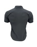 Tactical Black Polo T-Shirt – Indian Flag Patch Synthetic Combat Wear | The Adventure Hut