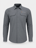 TAH VentureX Cargo Shirt | Nylon Hiking & Wildlife Shirt -Grey