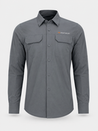 TAH VentureX Cargo Shirt | Nylon Hiking & Wildlife Shirt -Grey