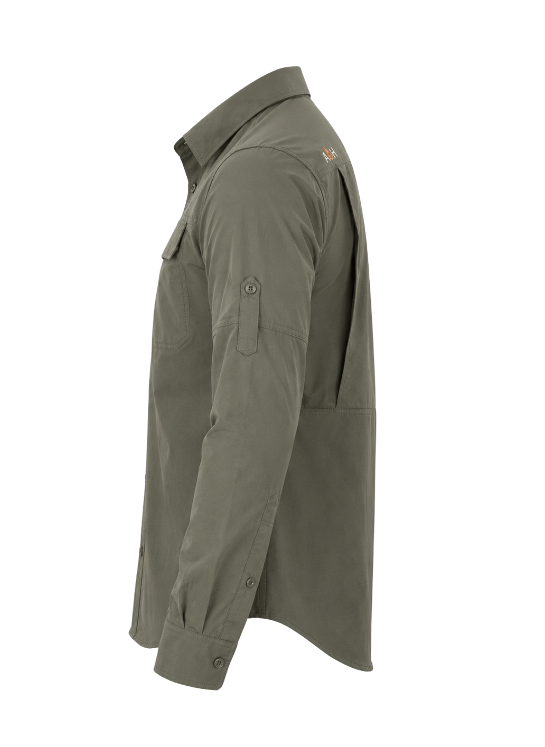 TAH VentureX Cargo Shirt | Nylon Hiking & Wildlife Shirt -Green