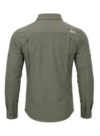 TAH VentureX Cargo Shirt | Nylon Hiking & Wildlife Shirt -Green
