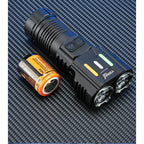 TAH YEMAO YM-F302X 3000-Lumen Tactical Flashlight & COB Work Light with Magnetic Base