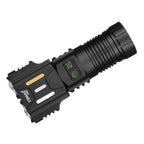 TAH YEMAO YM-F302X 3000-Lumen Tactical Flashlight & COB Work Light with Magnetic Base