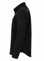 TAH VentureX Cargo Shirt | Nylon Hiking & Wildlife Shirt - Black