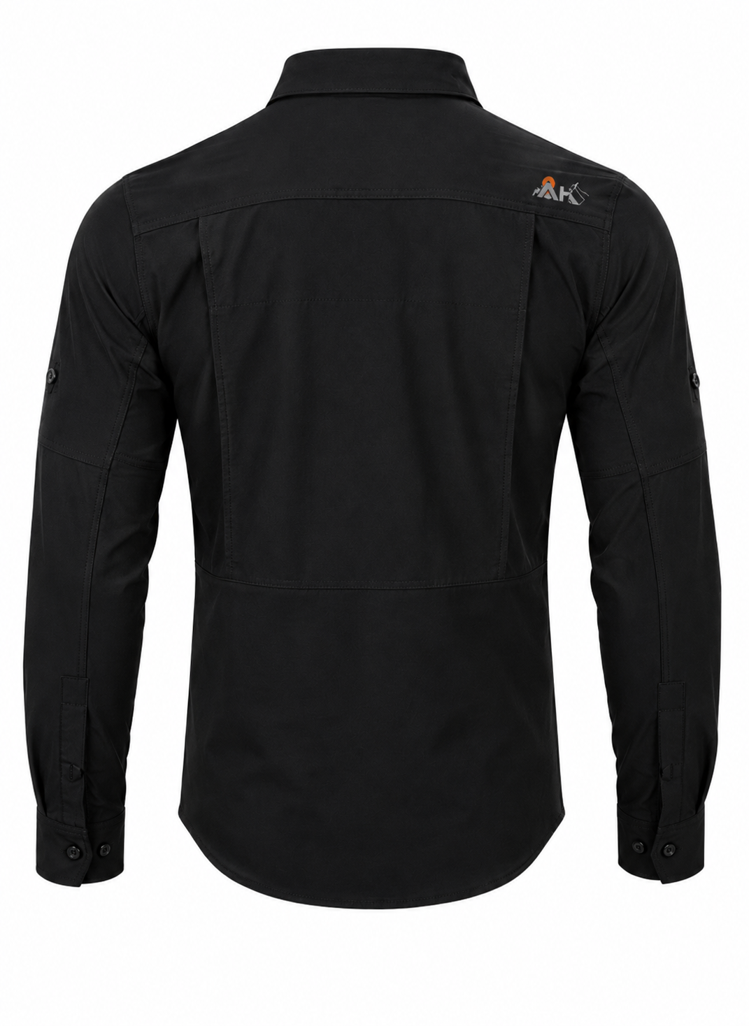 TAH VentureX Cargo Shirt | Nylon Hiking & Wildlife Shirt - Black