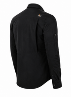 TAH VentureX Cargo Shirt | Nylon Hiking & Wildlife Shirt - Black