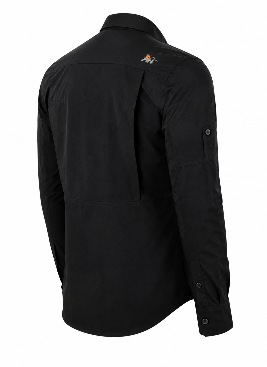 TAH VentureX Cargo Shirt | Nylon Hiking & Wildlife Shirt - Black