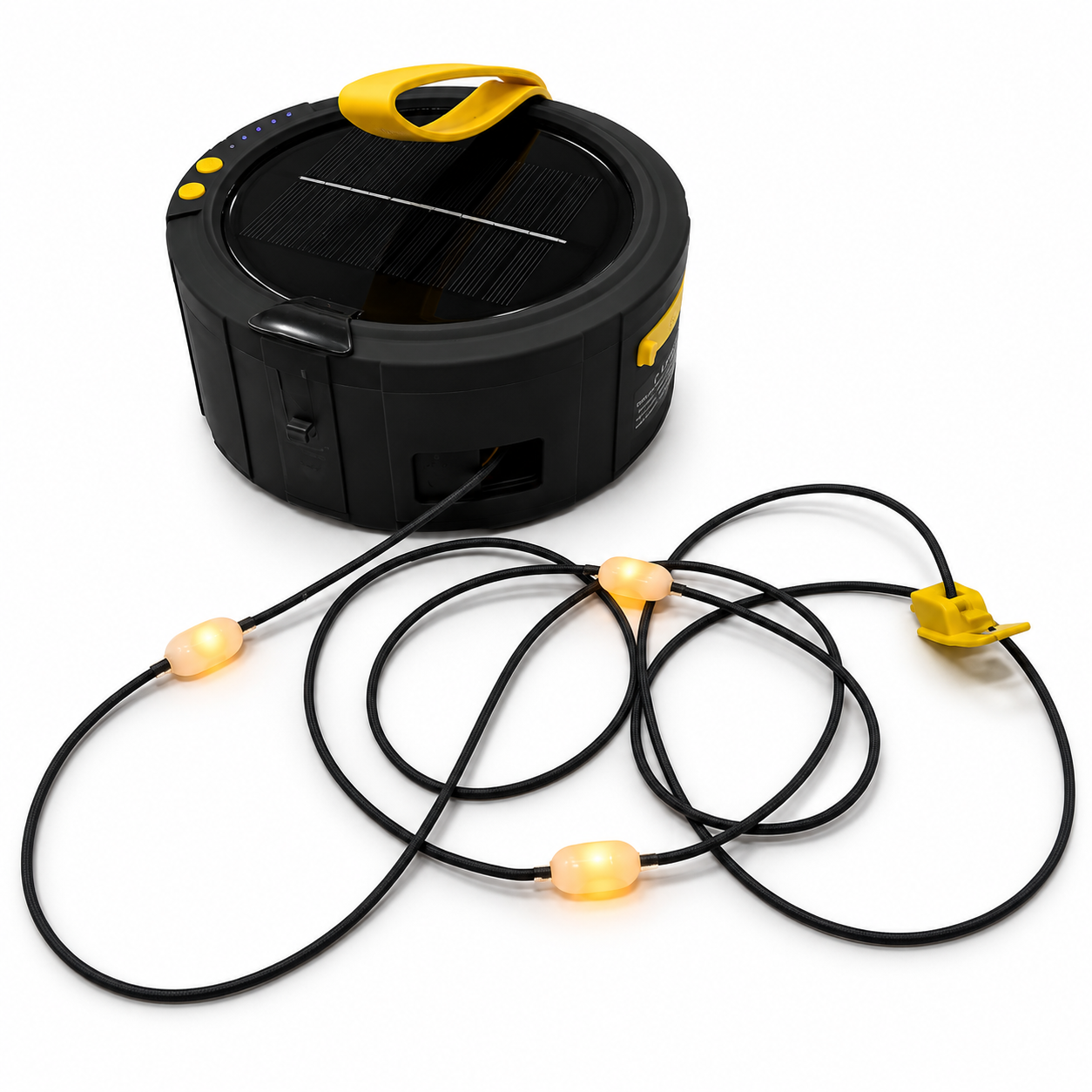 TBZ Solar Alarm Light String Multipurpose 13M Atmosphere Lamp Solar Charging Thermal Detection Sensor Alarm 300 Lumens 3600mAh Battery Up To 8 - 12H Outdoor | THE ADVENTURE HUT