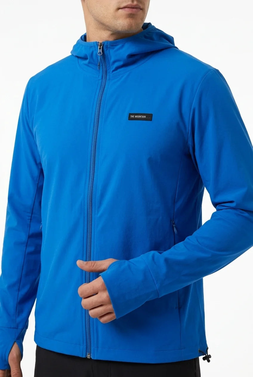 The Adventure Hut Hydrowind Hooded Windcheater Jacket – Water-Repellent Windstopper