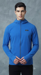The Adventure Hut Hydrowind Hooded Windcheater Jacket – Water-Repellent Windstopper