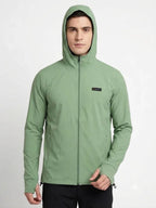 The Adventure Hut Hydrowind Hooded Windcheater Jacket – Water-Repellent Windstopper