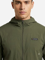 The Adventure Hut Hydrowind Hooded Windcheater Jacket – Water-Repellent Windstopper