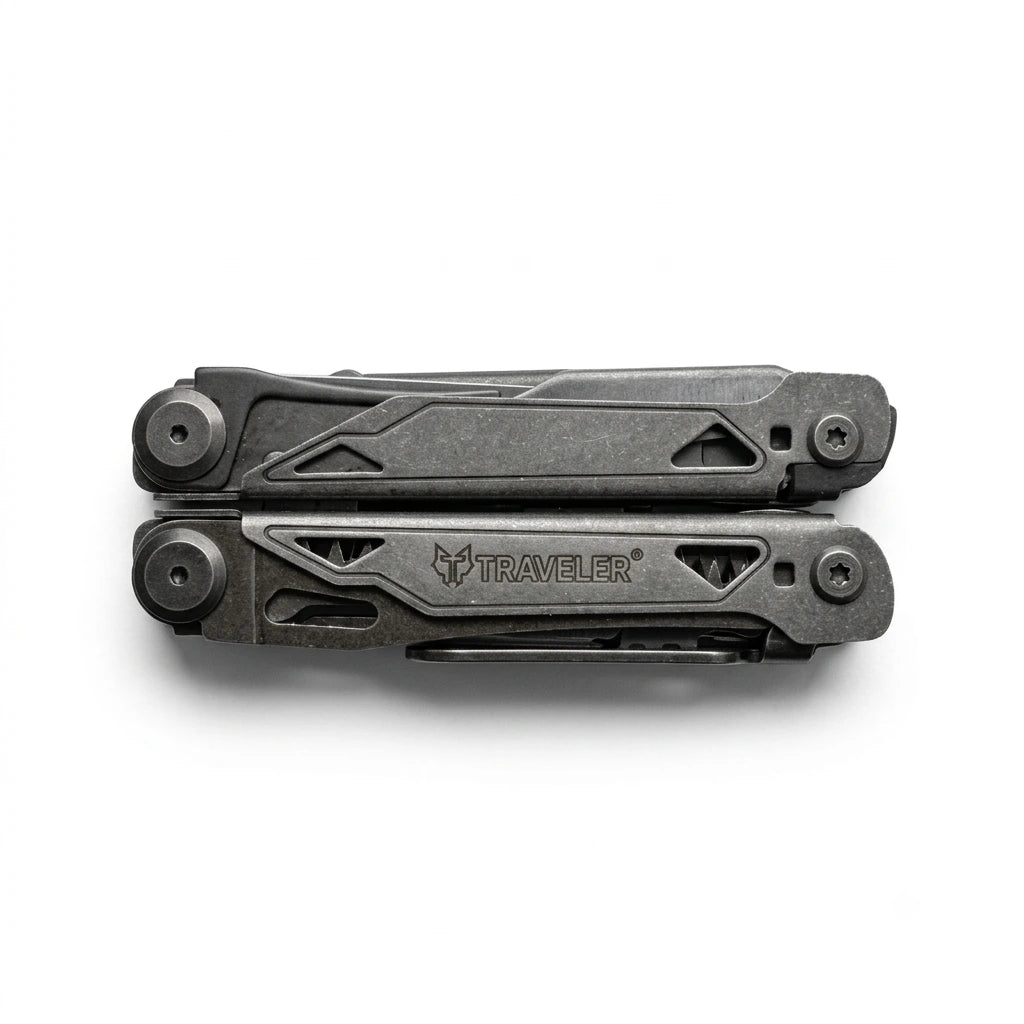 The Adventure Hut Traveler Mechanical Pliers Plus 36-in-1 Multitool