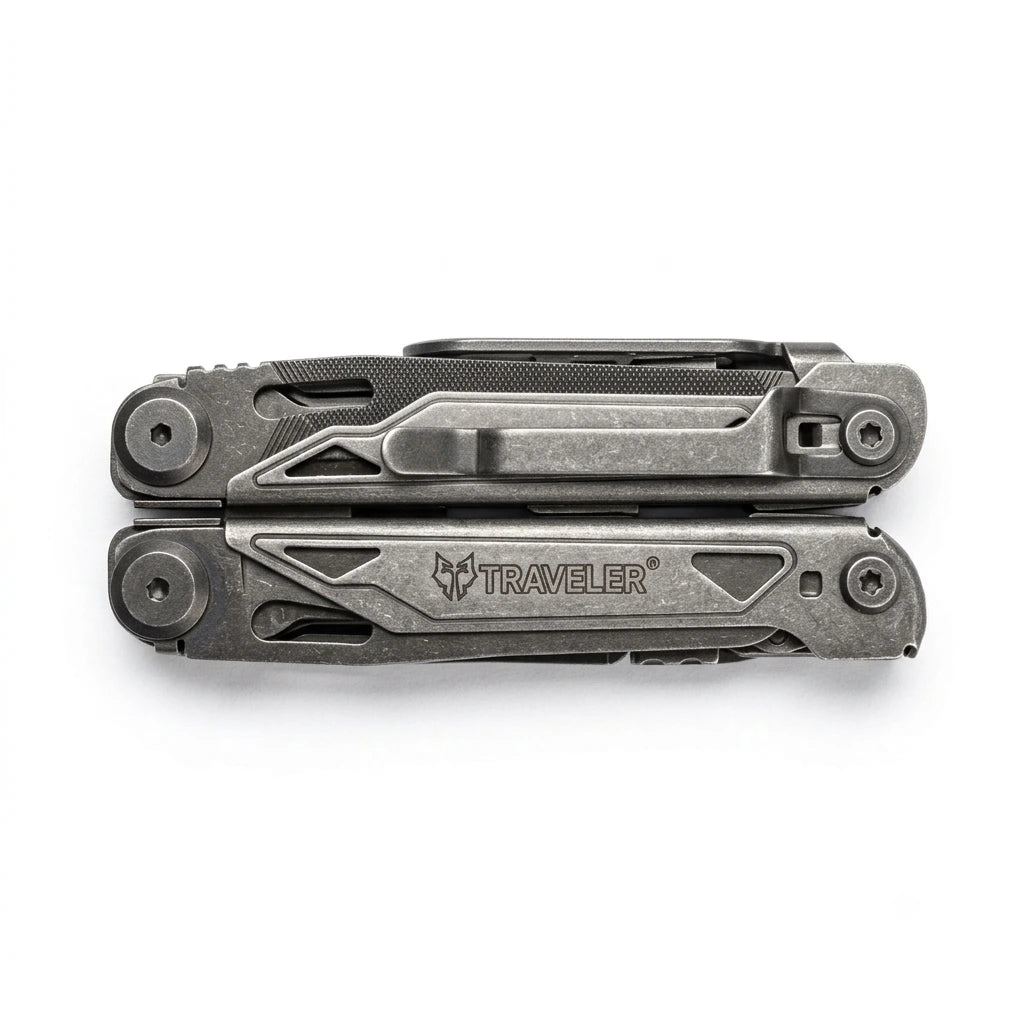 The Adventure Hut Traveler Mechanical Pliers Plus 36-in-1 Multitool