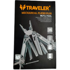 The Adventure Hut Traveler Mechanical Pliers Plus 36-in-1 Multitool