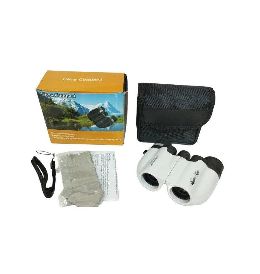 8×21 Reverse Porro Binoculars (Compact & Pocket Sized)