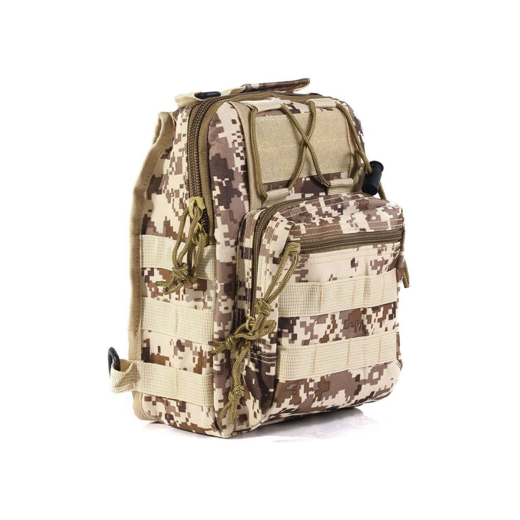 Tactical Chest Bag  – Military Crossbody Shoulder Pack with Multiple Pockets & Heavy-Duty Zippers