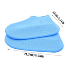 Reusable Silicone Waterproof Shoe Covers – Non-Slip, Durable, Portable, Rain & Mud Protection for Shoes - The Adventure Hut