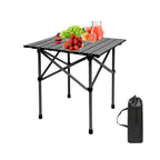 Portable Folding Camping Table – Lightweight Aluminum Outdoor Picnic & Travel Table - The Adventure Hut