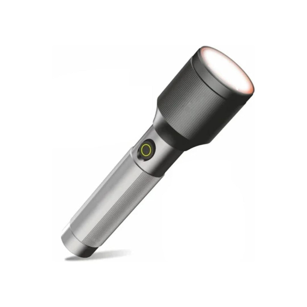 Heavy-Duty LED Flashlight – Long Range Rechargeable Torch for Outdoor & Emergency Use (RL-M11) - The Adventure Hut