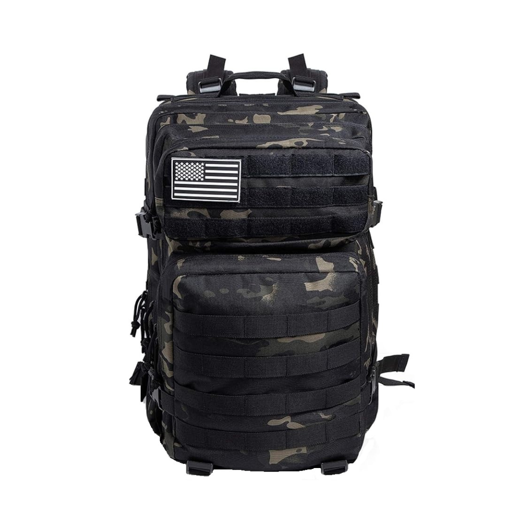 45L Military Tactical Hunting Backpacks for Men Camouflage Molle Army Pack 3 Days Survival Bag Hiking Treeking Backpack [Tactical-03]