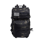 The Adventure Hut 45L Military Tactical Backpack | MOLLE Army Pack | Hiking & Survival Bag [Tactical-03]