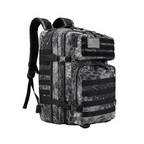 The Adventure Hut 45L Military Tactical Backpack | MOLLE Army Pack | Hiking & Survival Bag [Tactical-03]