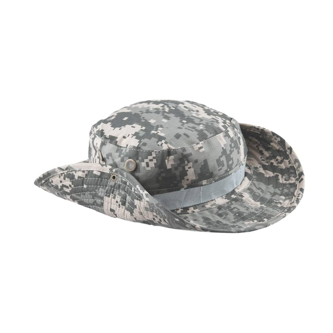 Outdoor Boonie Hunting Fishing Safari Bucket Sun Hat with Adjustable Strap (Cobra Printed)