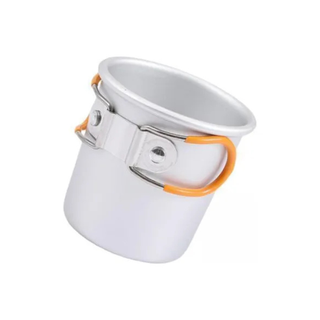 camping Mug Lightweight with Folding Handles for Hiking Outdoor Travel (150ML)